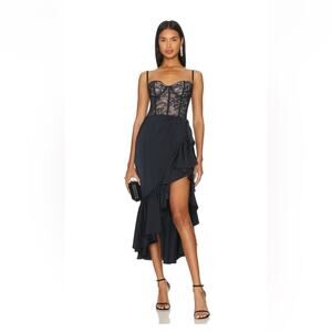 Katie May Take a Sip Midi Dress